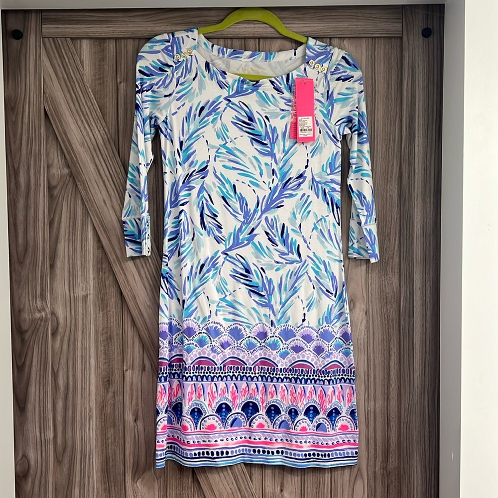 Lilly Pulitzer UPF 50+ Sophie dress resort white